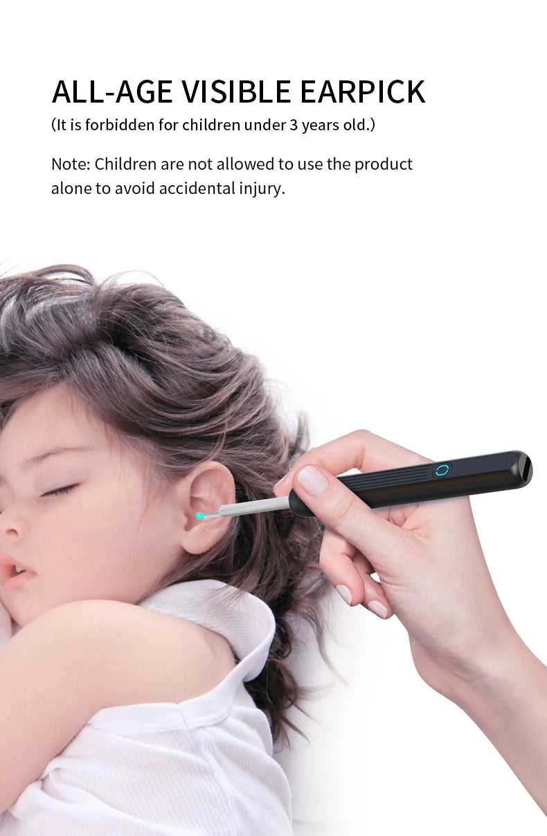 SmartScope™ HD Earwax Remover – Wireless Visual Ear Camera Cleaner