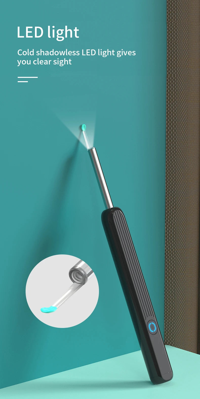 SmartScope™ HD Earwax Remover – Wireless Visual Ear Camera Cleaner