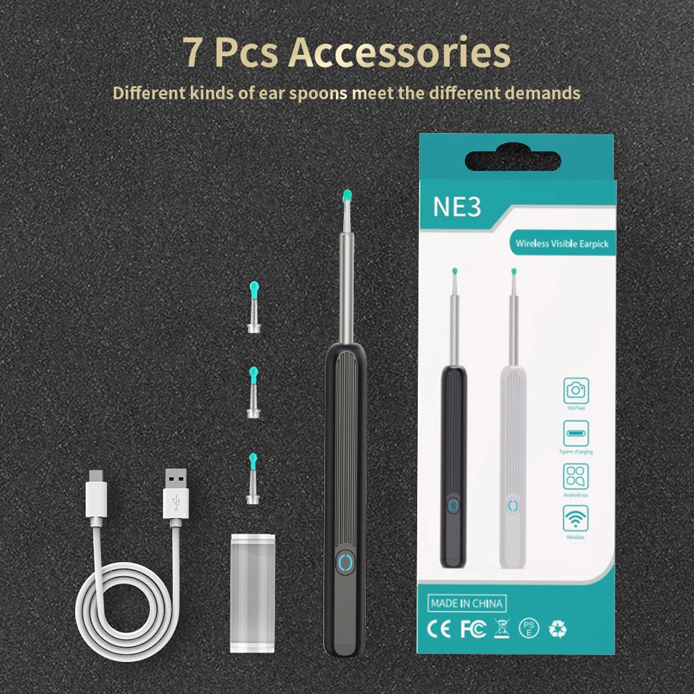 SmartScope™ HD Earwax Remover – Wireless Visual Ear Camera Cleaner