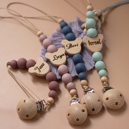 Paci Charm  Silicone Chain