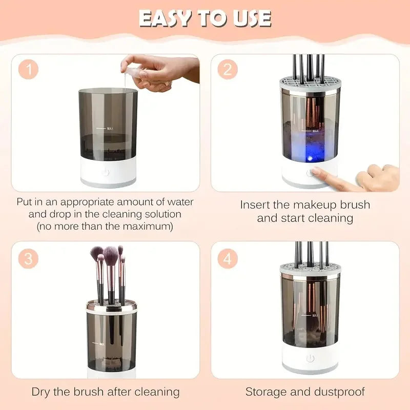 GlitzClean Portable Brush Cleaner