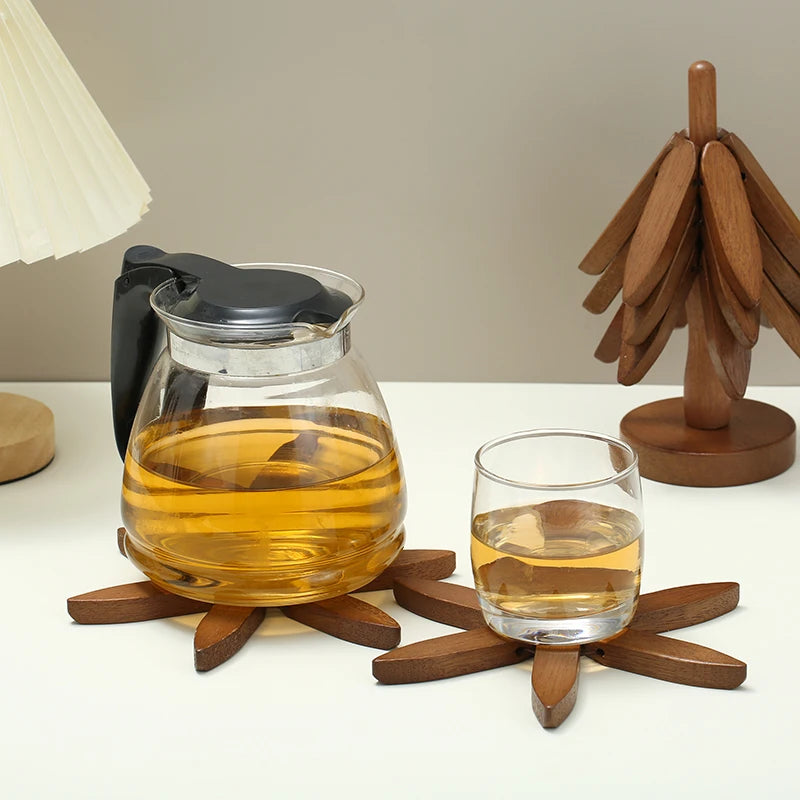 Smart Tree Design Stand Wooden Trivets